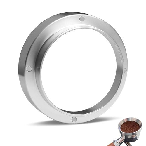 53mm Espresso Dosing Funnel with Magnetic, 53mm Portafilter Funnel, Dosing-Funnels, Compatible with Filter Espresso Dosings Funnels, 8 Magnets