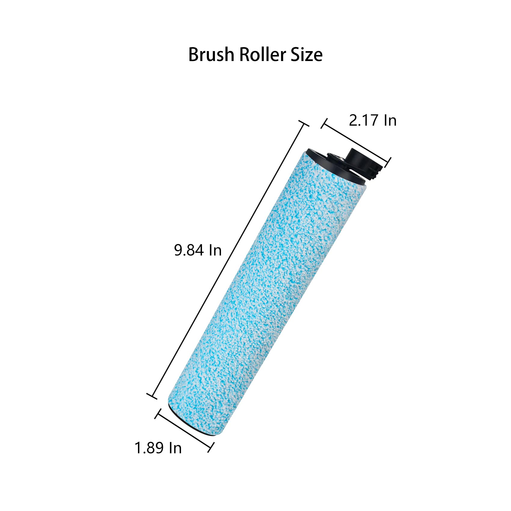 Replacement Brush Roller Compatible with Shark WD261 WD161 AW261 WD101 WD201 WD100 WD200 AW201 WD200C WD201C WD101C HydroVac MessMaster Wet Dry Corded Vacuum (2 Pack)