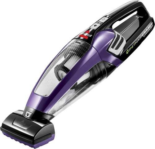 Bissell Pet Hair Eraser Cordless Hand Vacuum - Powerful Lithium Ion Cleaning Tool | Easy-Empty Dirt Bin, Upholstery & Crevice Tools Included