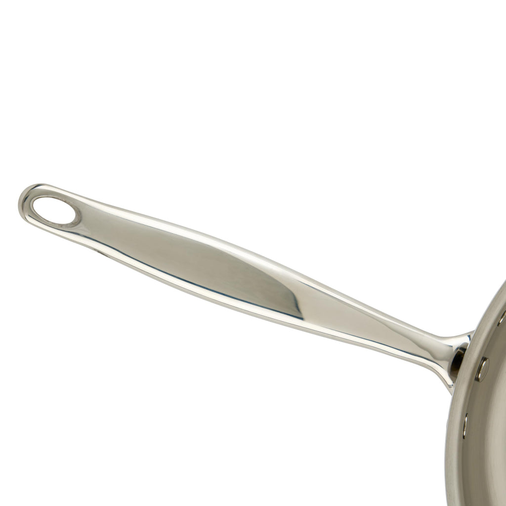 WINCO Tri-Ply Frying Pan, Silver