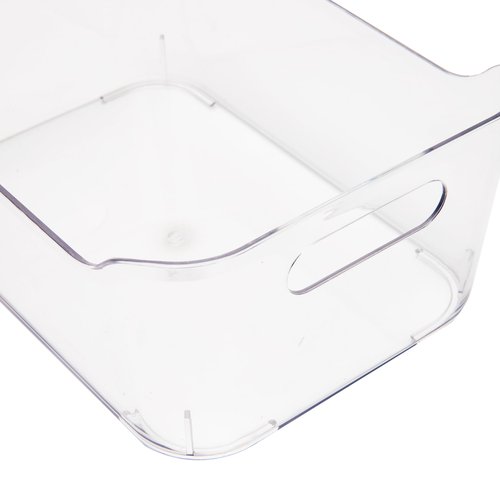 Mind Reader Desk Supplies Office Supplies Organizer, 8 Pack, 8.85" x 6" x 4", Clear
