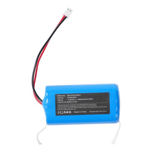 Sabuly 14.8V 3400mAh Replacement Battery for Shark AI Robot PRO RV2001WD RV2520A0US AV2501S UR1105ARUS ION Robot Vacuum R72 RV76 XBATRV2500 RVBAT85002 RVBAT85003 RVBAT85002 RVBAT850 RVBAT850A,Battery
