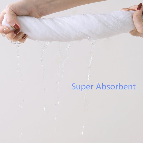 Towels Pack of 1 Bath Towels 27 x 55 Inches, White Soft Cotton Terry Towel with Quick Dry & Highly Absorbent, Perfect Extra Large Bathroom Shower Towels (White, 27 x 55 inch - 1 Pack)