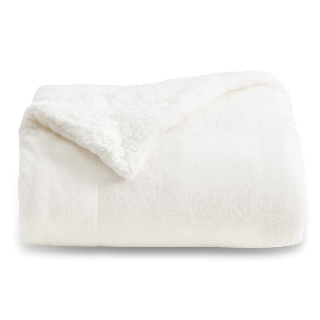 Bedsure GentleSoft Sherpa Fleece Throw Blanket for Couch, Non-Heated, Thick and Warm Throw for Women and Men, Soft Fuzzy Plush Blanket for Winter, Burnt Orange, 50x60 Inches