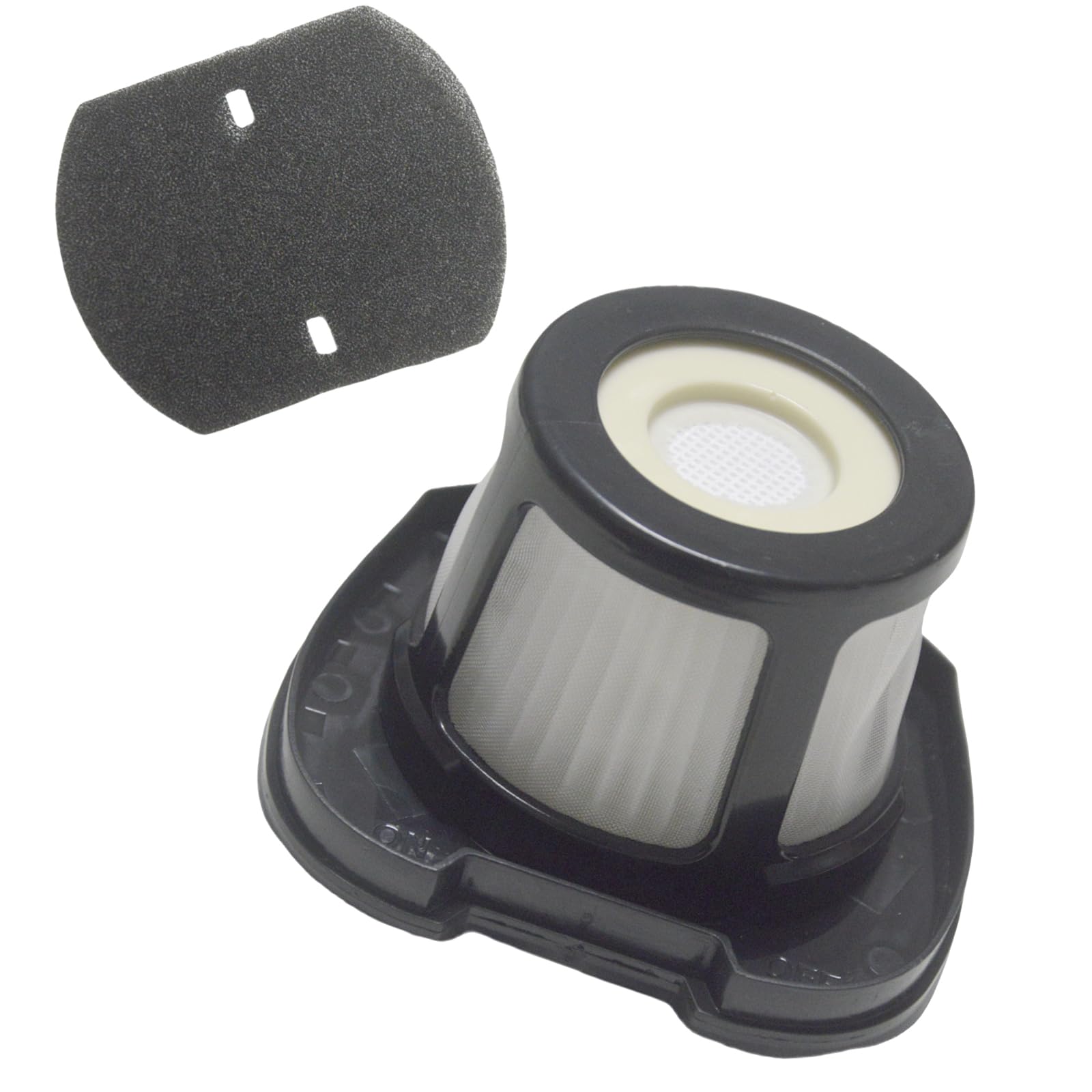 Replacement Filters for Bissell Pet Hair Eraser Cordless Hand Vacuums (2284W, 2390, 2389, 2057&More) - Replaces #1614212, #1614203, #1614204-4 Mesh + 4 Foam, 3-Stage Filtration, Washable, Easy Install