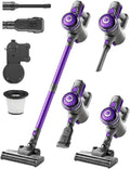 FUNCCUBE Cordless Vacuum Cleaner - Powerful Suction, Tangle-Resistant, 50 Min Runtime | Lightweight & Versatile for Carpets & Hard Floors