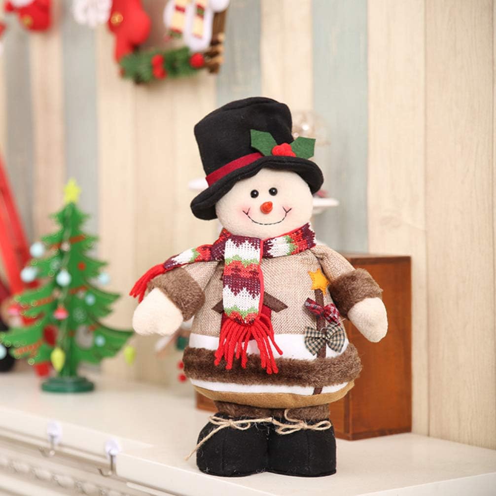 Skiennix Christmas Decor - Standing Snowman Dolls | Fun Holiday Decorations for Kids