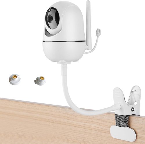 HelloBaby Flexible Baby Monitor Mount - Tool-Free Installation | Compatible with HB65/HB6550/HB6558/HB66/HB248 & ANMEATE SM935E/SM650