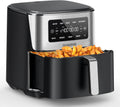 Nuwave Brio Plus Air Fryer - 7-Qt Large Capacity with Precise Temp Control & 100 Presets | PFAS-Free Nonstick