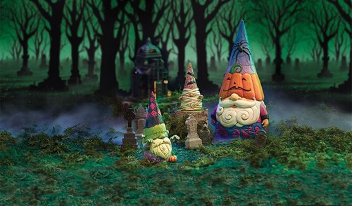Enesco Jim Shore Heartwood Creek Green Monster Gnome Figurine, 6.49 Inch, Multicolor