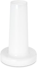 Carlisle FoodService Products Stor N' Pour Plastic Bottle Spouts, Bar Supplies, Pour Spout With Break Resistant For Bar, 3.5 Diameter, White, (Pack of 12)