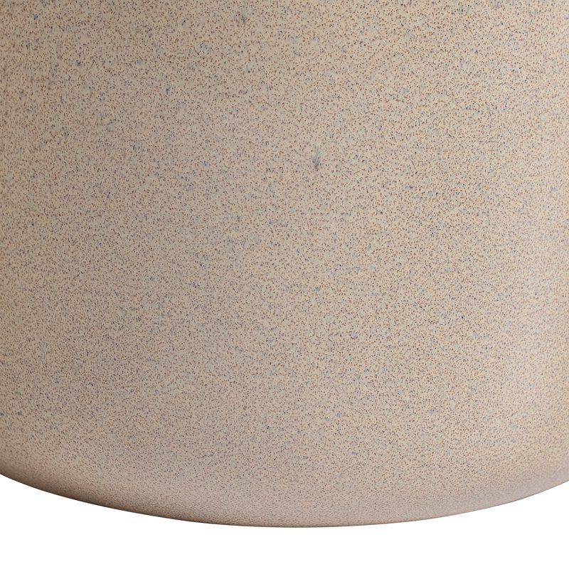 Large Ceramic Canister with Lid - Durable Stoneware Kitchen Storage