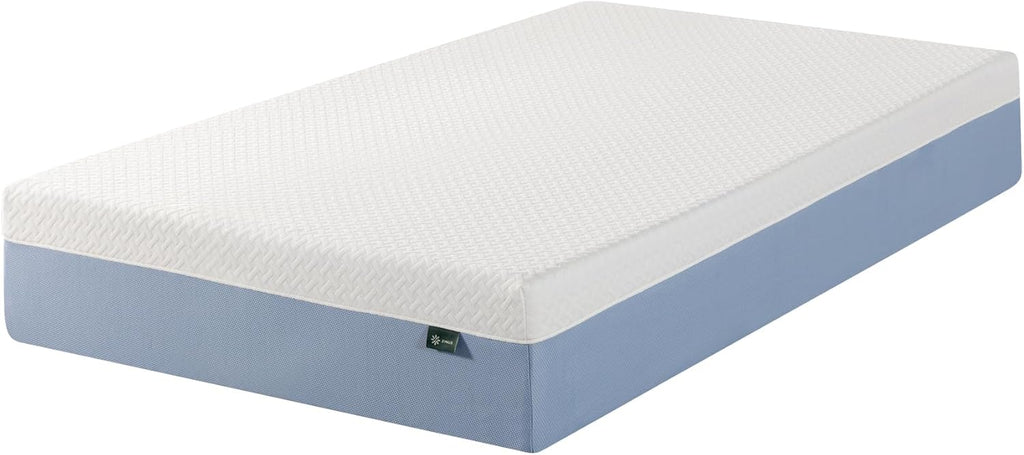Zinus 12 Inch Twin Memory Foam Mattress - Cooling Essential, Fiberglass Free, Medium Feel, Breathable Design