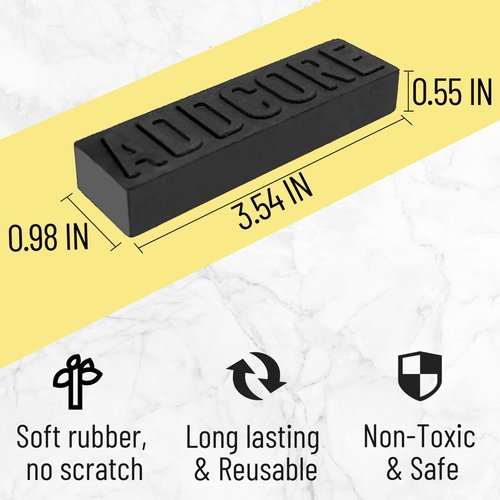 Rust Eraser, Premium Rust Remover for Cast Iron Pans, Knives & Tools, Hard Anodized Cookware and Other Pots, Remove Rust from Any Metallic Surface - 1 Pack