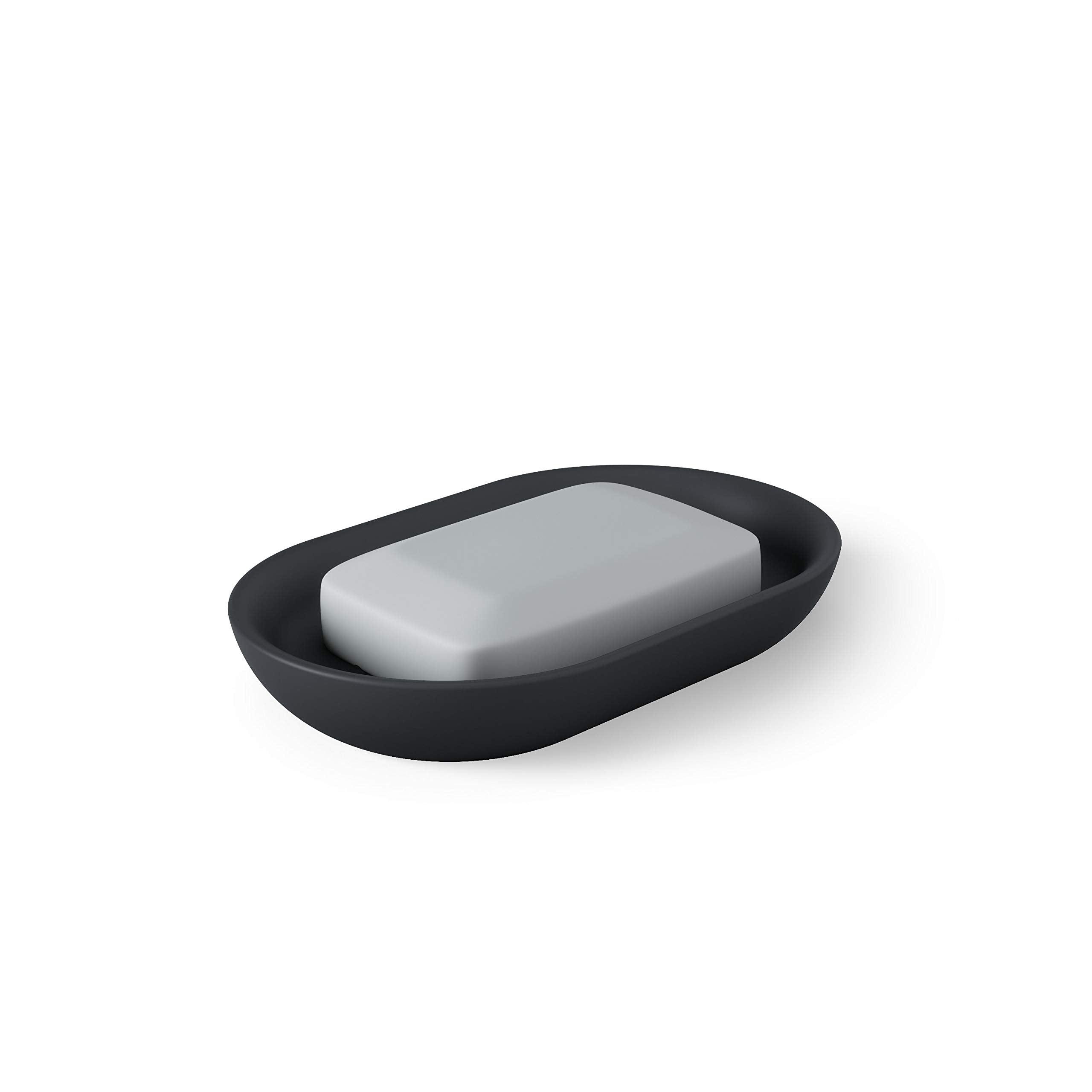 Umbra Junip Oval Soap Dish Black