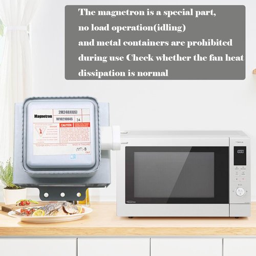 W10210845,2M248J Magnetron for Whirlpool LG Microwave Oven Repair Part Replace 2M248J(GS) 2M226-01GMT 2M319J Microwave Magnetron