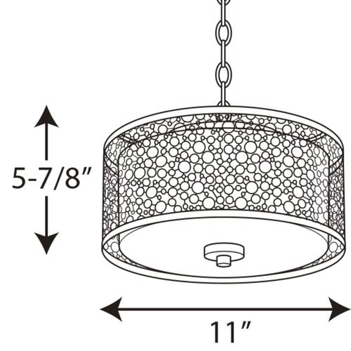 Progress Lighting Mingle LED Collection 11" Flush Mount