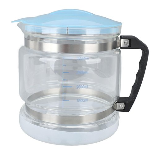 Jectse Water Glass Carafe for Distiller, 1 Gallon 4L Distiller Water Container Replacement Glass Collection Bottle Compatible with Counter Top Water Distiller Filter, Jectsewousghzm5p