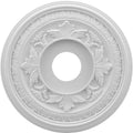 Ekena Millwork CMP16BA Baltimore Thermoformed PVC Ceiling Medallion (Fits Canopies up to 6 1/2"), 16"OD x 3 1/2"ID x 1"P