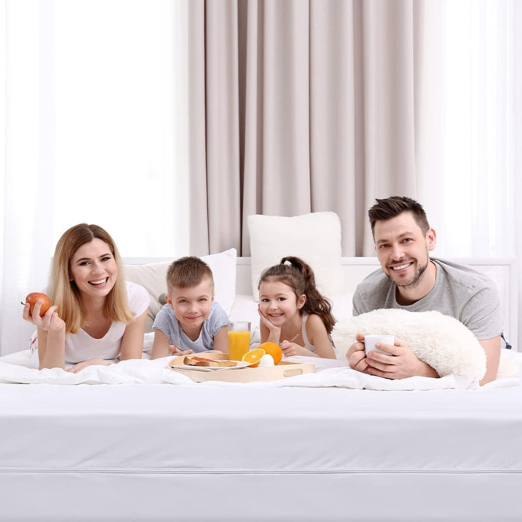 Utopia Bedding Waterproof Mattress Protector - Full XL Size, Zippered Bed Bug & Dust Mite Proof Cover