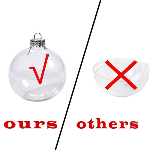 hopanrel 12 pcs Hanging Clear Plastic Fillable Ornaments Balls for Crafting DIY,Round Clear Ball Ornament for Xmas Tree,Home Decoration,Wedding,Party,Christmas