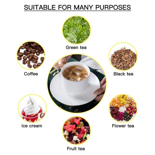 CHILDIKE 6oz Porcelain Cappuccino Cups Set of 6 with Saucers and Metal Stand, Stackable Tea Cups Set for Coffee, Latte, Espresso, Cafe Mocha, Matte White