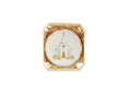 Mud Pie Church Boxed Trinket Dish; 4 1/2" dia