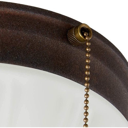Dotlite Pull Chain Switch Zing Ear ZE-109M, Metal Durable 2 Wire Ceiling Fan Light ON-Off Control Replacement for Hunter Ceiling Fans Wall Lamps Cabinet Light (Bronze)