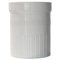 SIEBOLD Utensil Holder, Sturdy Ceramic Stripes Utensils Crock for Kitchen Countertop, Large Cooking Utensil Crocks for Kitchen Counter, Morden Utensil Organizer for Spatula
