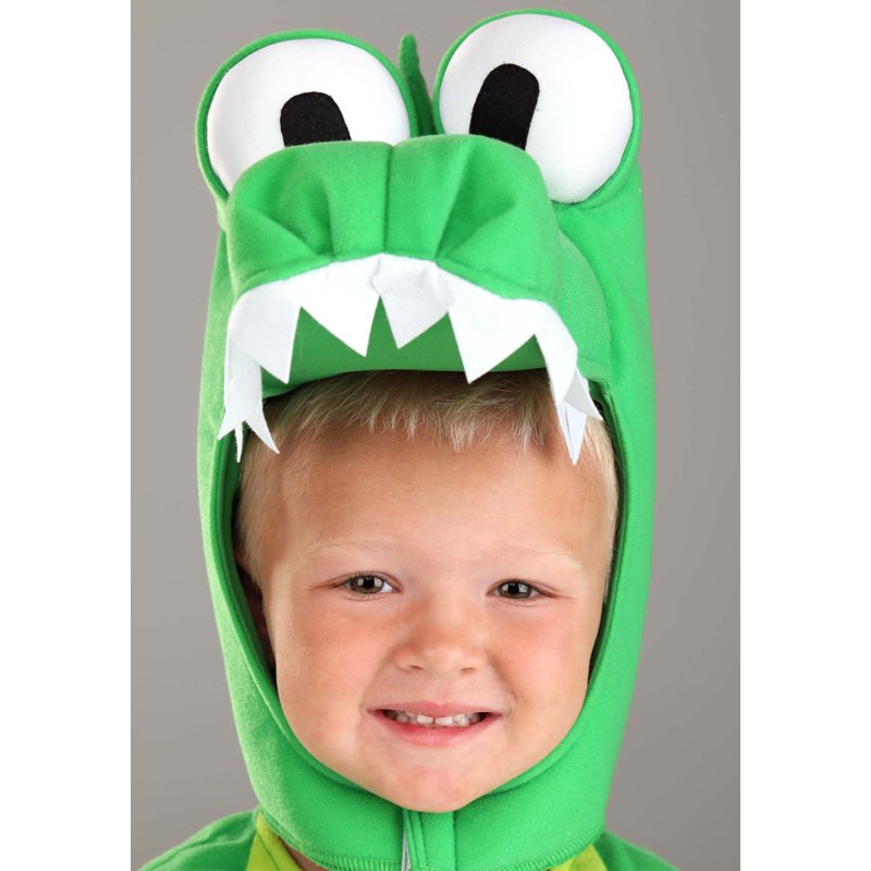 Toddler Gator Costume 4T - Kids Reptile Halloween Dress Up