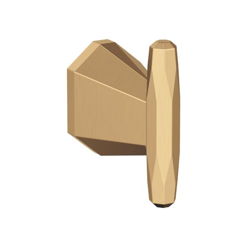 Amerock BH36040CZ | Champagne Bronze Single Robe Hook | 3-7/16 in. (87 mm) Length Towel Holder | St. Vincent | Towel Hook for Bathroom | Bathroom Hardware | Bath Accessories