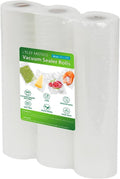 L'ELEF MISTICO Vacuum Sealer Bags - BPA-Free Food Saver Rolls (11''X20') for Sous Vide & Meal Prep