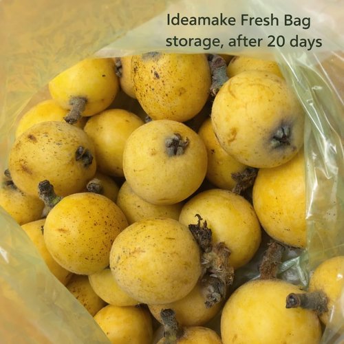 Reusable produce bags to keep Fruit fresh longer reusable,40 Pack(20S,20L) Vegetable bags to keep fresh,Green vegetable refrigerator bags,Green Reusable Salad & Cut Flower Storage Bags,BPA Free