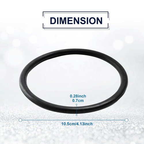 KeeTidy Vacuum Belt, 10 Pack Belt 30563B Round Vacuum Cleaner Belts Upright Vacuum Belt Compatible with Sanitaire Eureka Vacuum Cleaner, Style RD, SC679K C2094 Belt