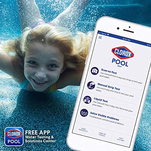 Clorox® Pool&Spa™ Flocculant - Sinks Debris & Algae to Pool Floor | 1 Quart (Pack of 1)