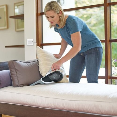 Lnauy Charger Compatible with Black and Decker HHVJ315JD10 / HHVJ315JMF71 / HHVK320J61 / HHVK320J10 / HHVK320JZ01 Dustbuster Smartech Handheld Vacuum 90602522-01 N561340 Replacement Power Supply Cord
