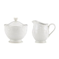 Lenox French Perle Sugar and Creamer, White -, 2.60 LB