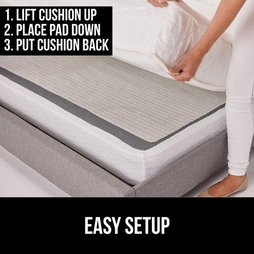 Gorilla Grip Armchair Slide Stopper - Non-Slip Gripper for Sofas, Chairs & Cushions | Easy Trim Design
