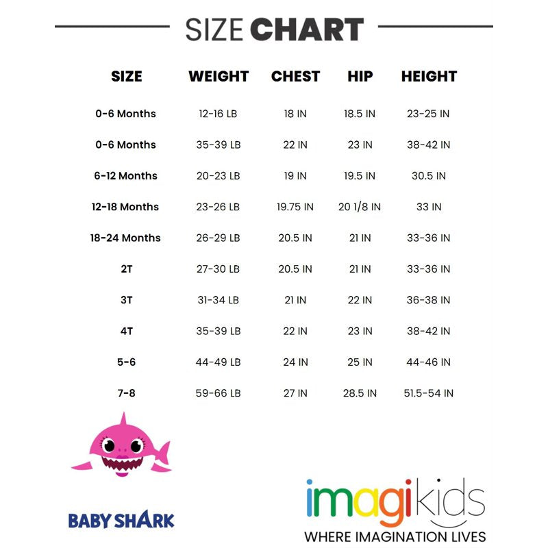 Pinkfong Baby Shark Infant Baby Boys Zip Up Cosplay Costume Coverall - Yellow White 12-18 Months