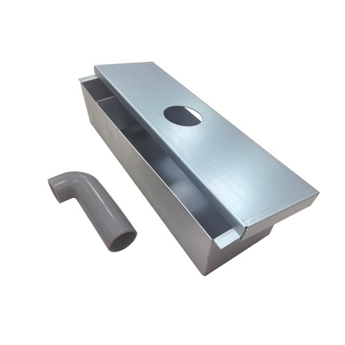 Grease Box for Restaurant Canopy Hood Exhaust Fan Galvanized Sheet Hood Accessories for Restaurant