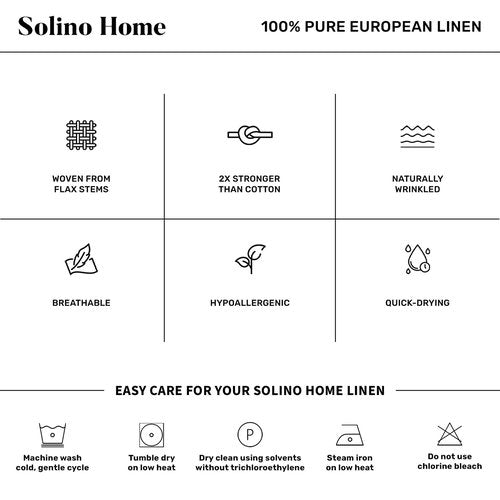 Solino Home Linen Table Runner 108 Inches Long - 100% Pure Linen Red Classic Tartan Plaid Table Runner 14 x 108 Inch for Dining