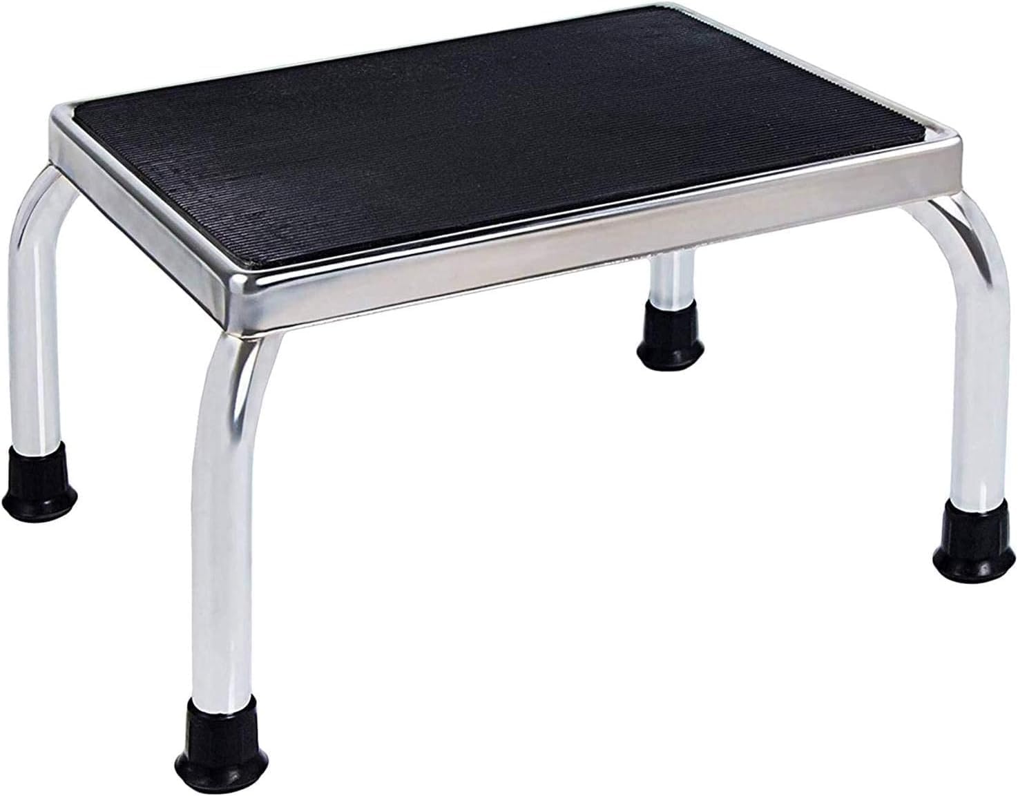 Vaunn Medical Foot Step Stool - Heavy-Duty 350lbs Capacity | Welded Steel Legs & Anti-Skid Rubber Platform