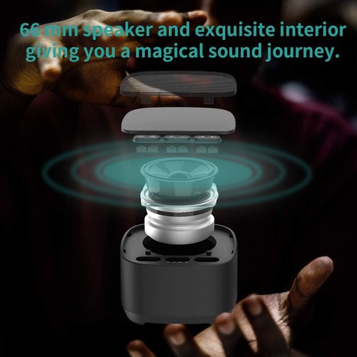 Magicteam Sleep Sound Machine - 40 Soothing Sounds, Memory Function & 32 Volume Levels | Black