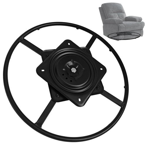 Racfenick 27" Recliner Swivel Ring Base Replacement with Plate,Heavy Duty Furnitures Sofa Chair Swiveling Bottom Parts (27inch/685mm)