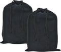 GONGKANGYUAN Shoe Bags for Travel - Flannel Drawstring Pouches for Men & Women | 2 Pack