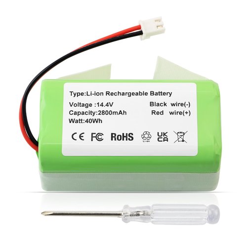 Replacement for Shark Ninja Battery RVBAT850 RVBAT85004 RVBAT85005 EZ AV911S RV910S RV912S RV915S RV9122S1US RV9156WXUS RV9905VXUS RV9133S RV9133S1US RV2002WD AV2610WA RV2610WA RV2410WD RV2520 Robot