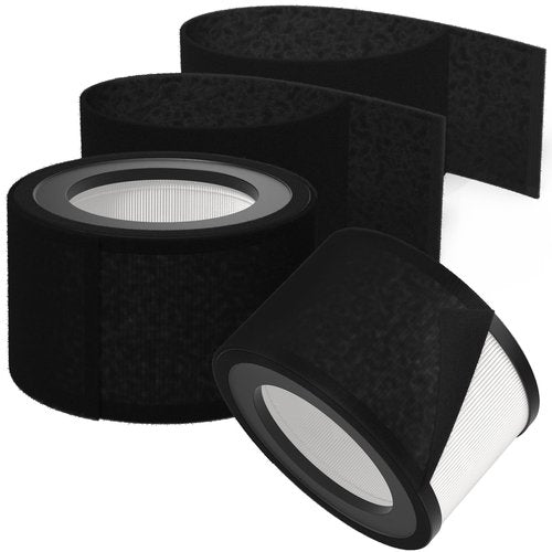 2 Pack HEPA Replacement Filter Compatible with Crane EE-5068 Air Purifier, Part Number HS-1946