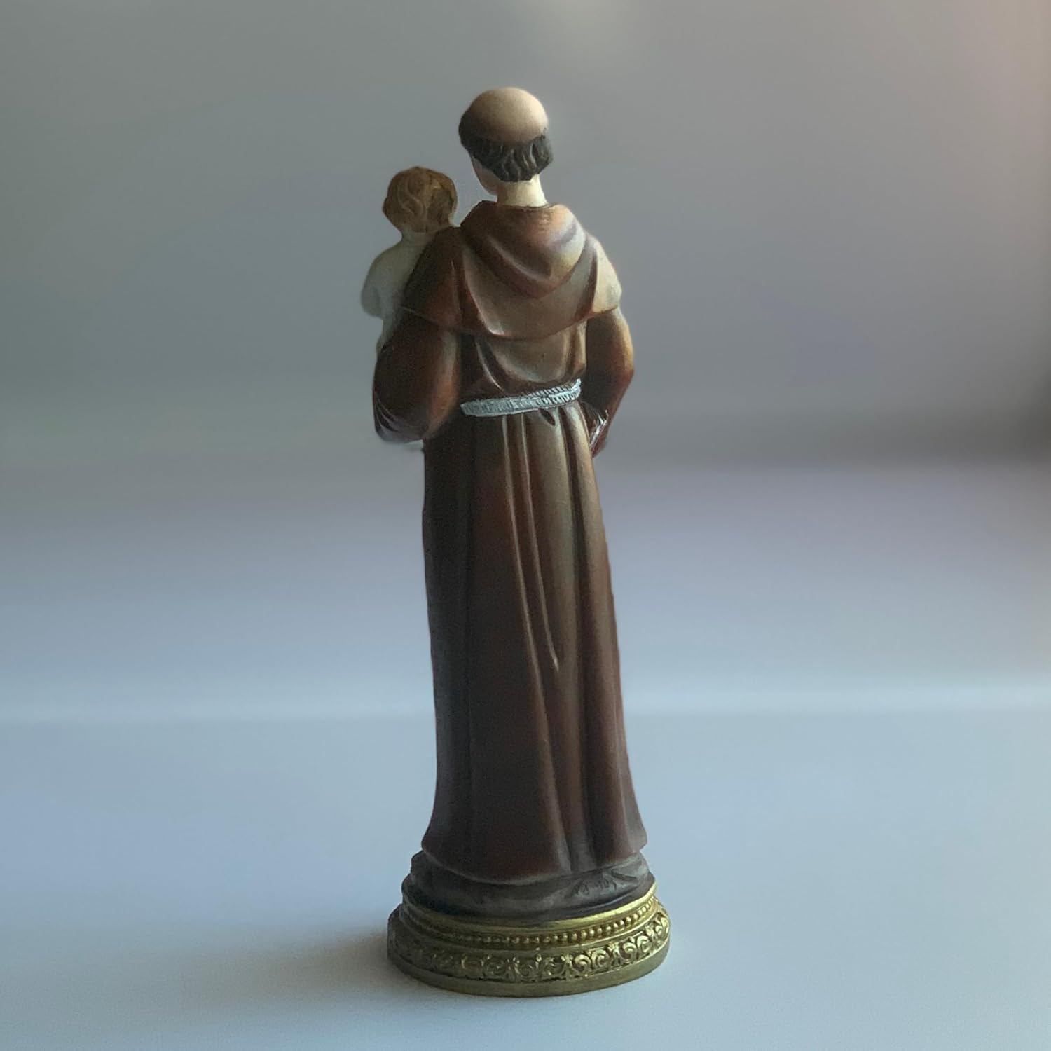 Saint Anthony of Padua Resin Statue - 8-Inch Catholic Figurine | Perfect for Home Decor
