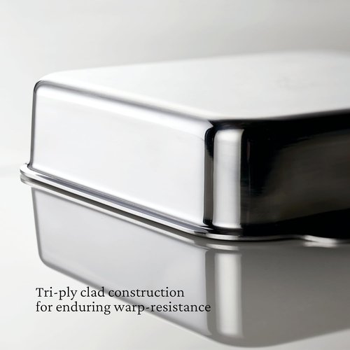 Hestan Provisions OvenBond - 8" x 8" Stainless Steel Square Baking Pan