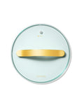 Glass 8" Glass Lid For Pots & Pans - Made With Tempered Glass - Sized to Fit Caraway Ceramic-Coated & Stainless Steel Cookware - Gold